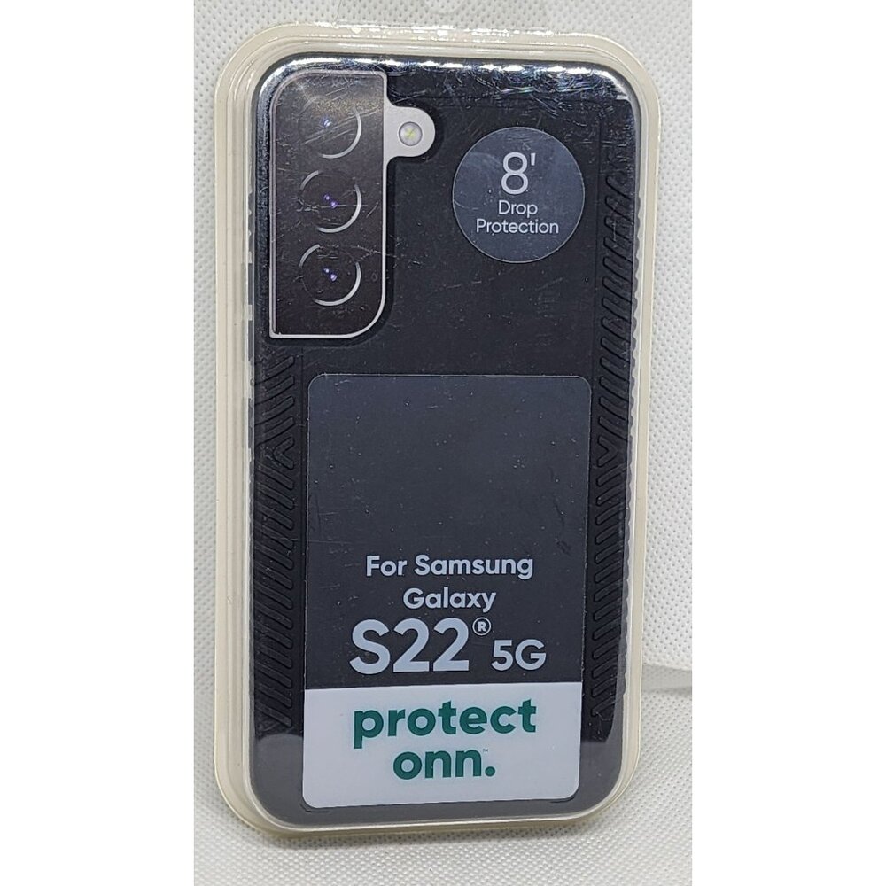 Samsung Galaxy S22 5G Onn Protect 8' Drop Protection Case | Raised Side Grip